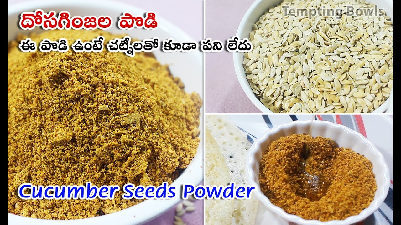 Dosa Ginjala Karam Podi